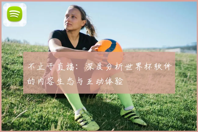 不止于直播：深度分析世界杯软件的内容生态与互动体验